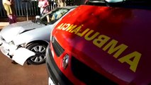 Mulheres ficam feridas em colisão com carros no Floresta