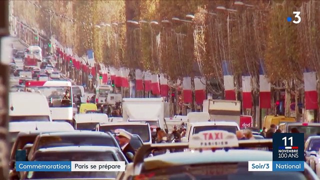 Paris se prépare aux commémorations de la Première Guerre mondiale