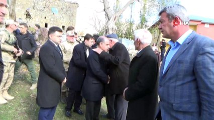 Vali Aktaş, şehit güvenlik korucusunun ailesine taziye ziyaretinde bulundu