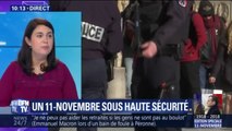 Les forces de l'ordre mobilisées en vue d'une manifestation anti-Trump place de la République dimanche