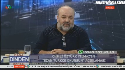 RECEP İHSAN ELİAÇIK İLE ''BANA DİNDEN BAHSET''-9 KASIM 2018-BAKARA SURESİ TEFSİRİ-BÖLÜM 2