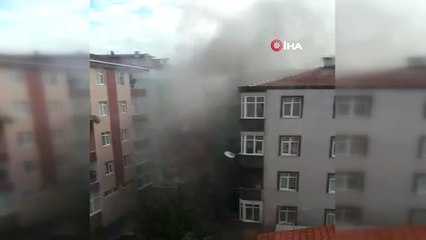 Kartal'da Yangın: Baba ve 3 Çocuğu Dumandan Etkilendi