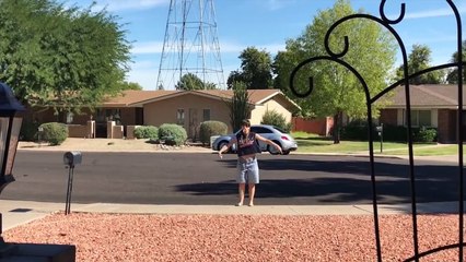 Drone vs une femme en colère !