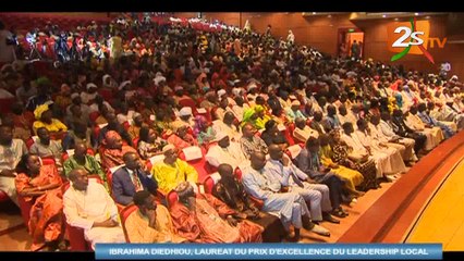 IBRAHIMA DIÉDHIOU LAURÉAT DU PRIX D'EXCELLENCE DU LEADERSHIP LOCAL