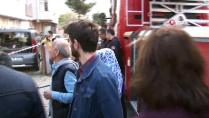 Kartal'da yangın: Baba ve 3 çocuğu dumandan etkilendi