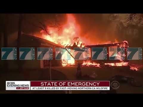 RENDOHET SITUATA NGA ZJARRET NE KALIFORNI, 9 VIKTIMA, 35 TE ZHDUKUR - News, Lajme - Kanali 7