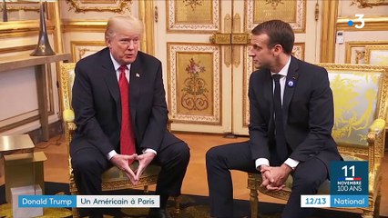 Rencontre tendue entre Donald Trump et Emmanuel Macron