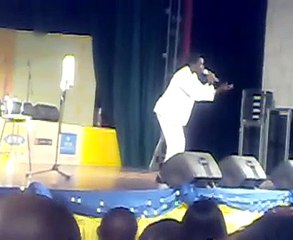 Michael Blackson in Ghana 1