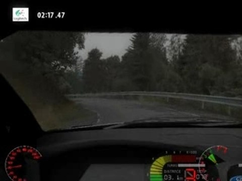 Onboard Ford Focus WRC 2006 RSRBR08