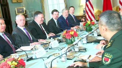 EEUU y China discuten sobre conflictos comerciales y políticos