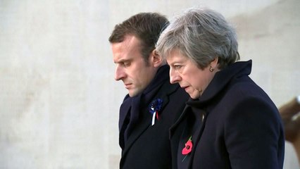 영불 정상, 1차대전 종전 백주년 맞아 합동 추모 / YTN