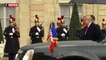 Rencontre entre Trump et Macron à Paris, sur fond de tensions politiques