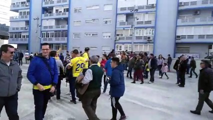 Cádiz-Reus: Ambiente en el Carranza antes del Partido