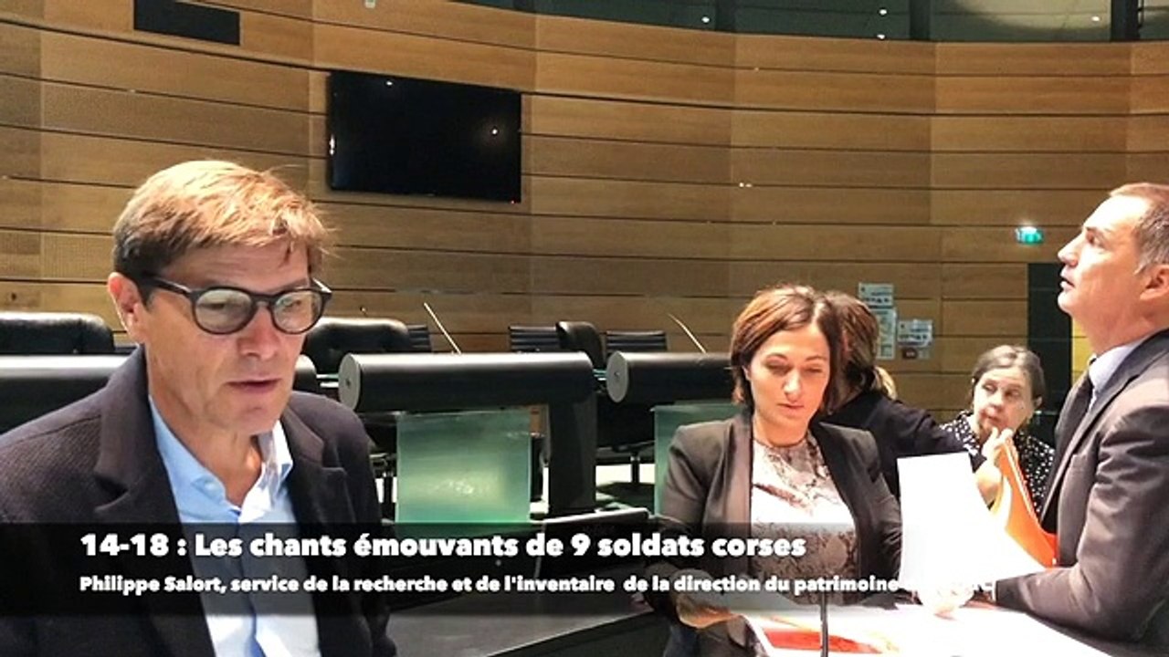 14-18 : Les chants émouvants de 9 soldats corses