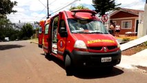 Limpando calçada, mulher cai e fica ferida