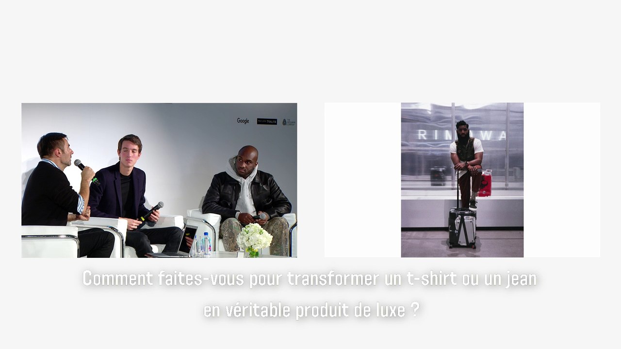 La définition du luxe par Virgil Abloh au Vogue Fashion Festival