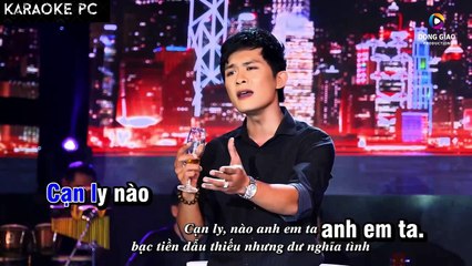 Karaoke Uống Cạn Ly Buồn - Hồ Duy Thái