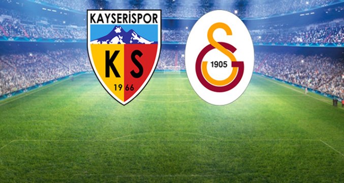 İlk Gol Geldi! Galatasaray, Kayserispor Deplasmanında
