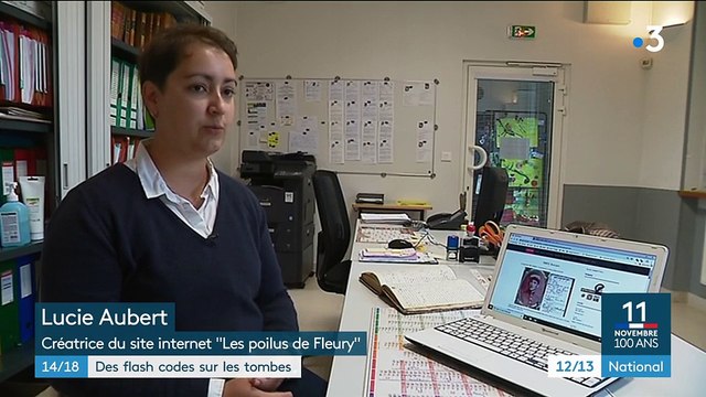 Grande Guerre : des flash codes sur des tombes de poilus
