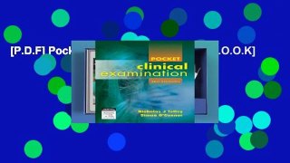 [P.D.F] Pocket Clinical Examination [E.B.O.O.K]