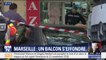 Marseille : un balcon s'effondre lors de la marche blanche faisant trois blessés légers