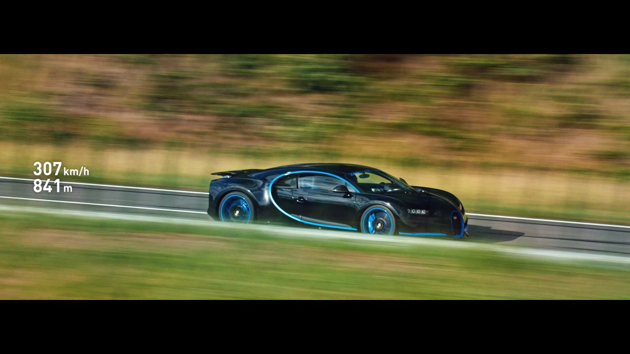 Bugatti Chiron 0-400-0 km/h en 42 secondes – Record du monde