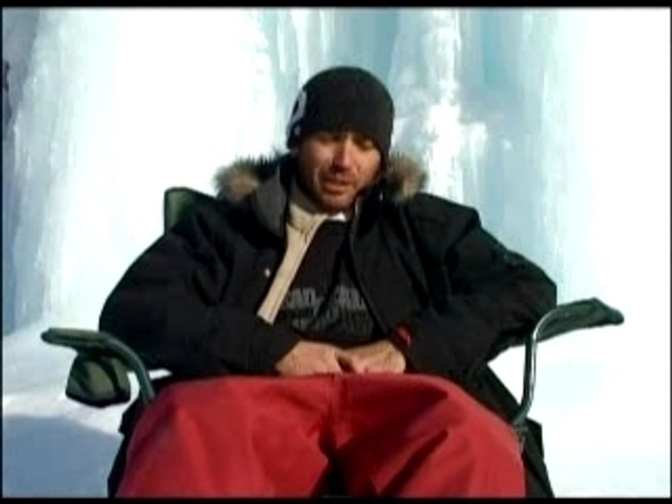 Extreme freestyle ski pierre E