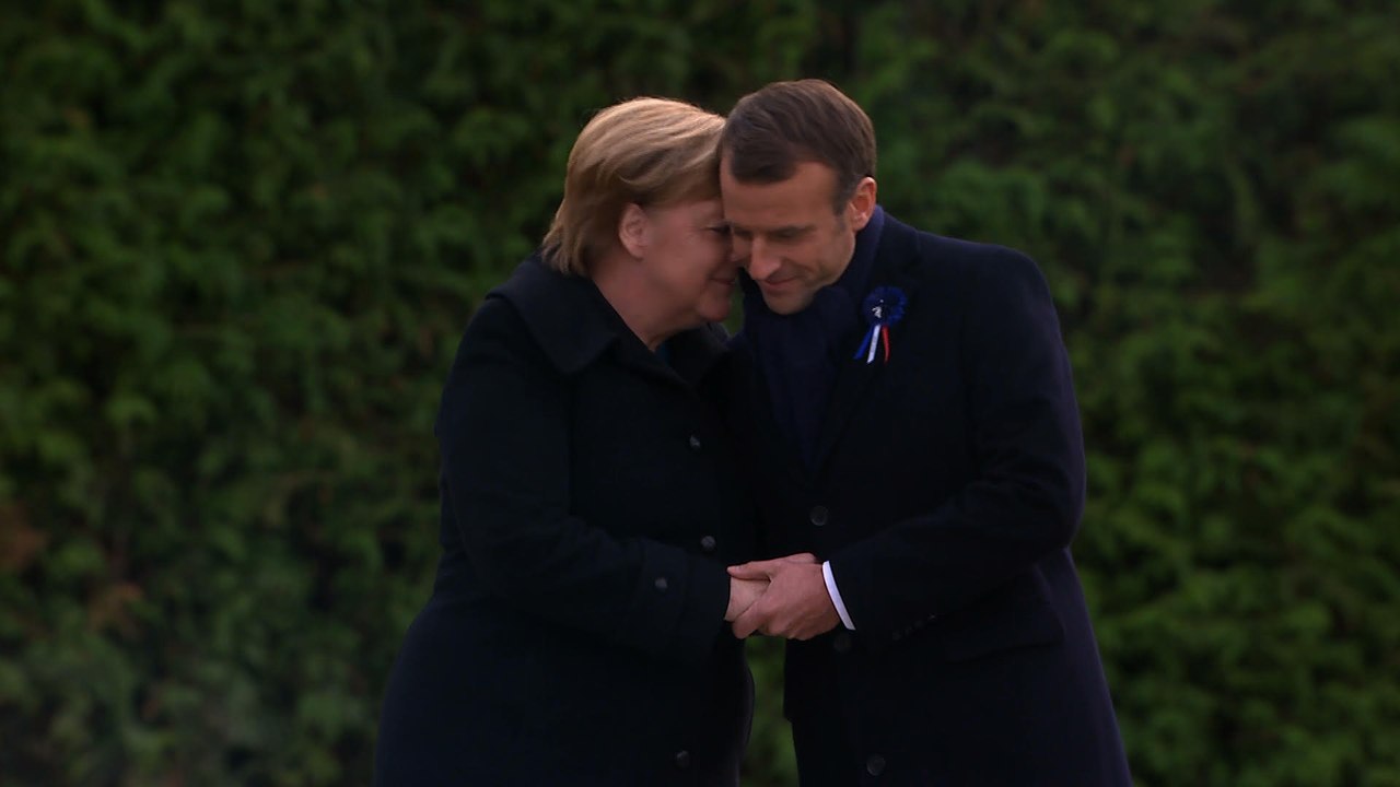 Cérémonie Franco-Allemande à Rethondes à l’occasion du Centenaire de l'Armistice de 1918