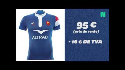 France-Afrique du Sud: le maillot de rugby "made in France" n'est pas beaucoup plus cher