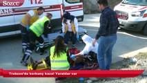 Trabzon’da korkunç kaza! Yaralılar var