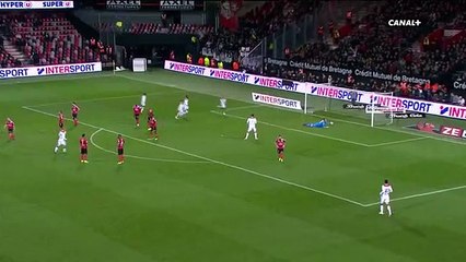 Memphis Depay  super Goal Guingamp vs Lyon 1-2