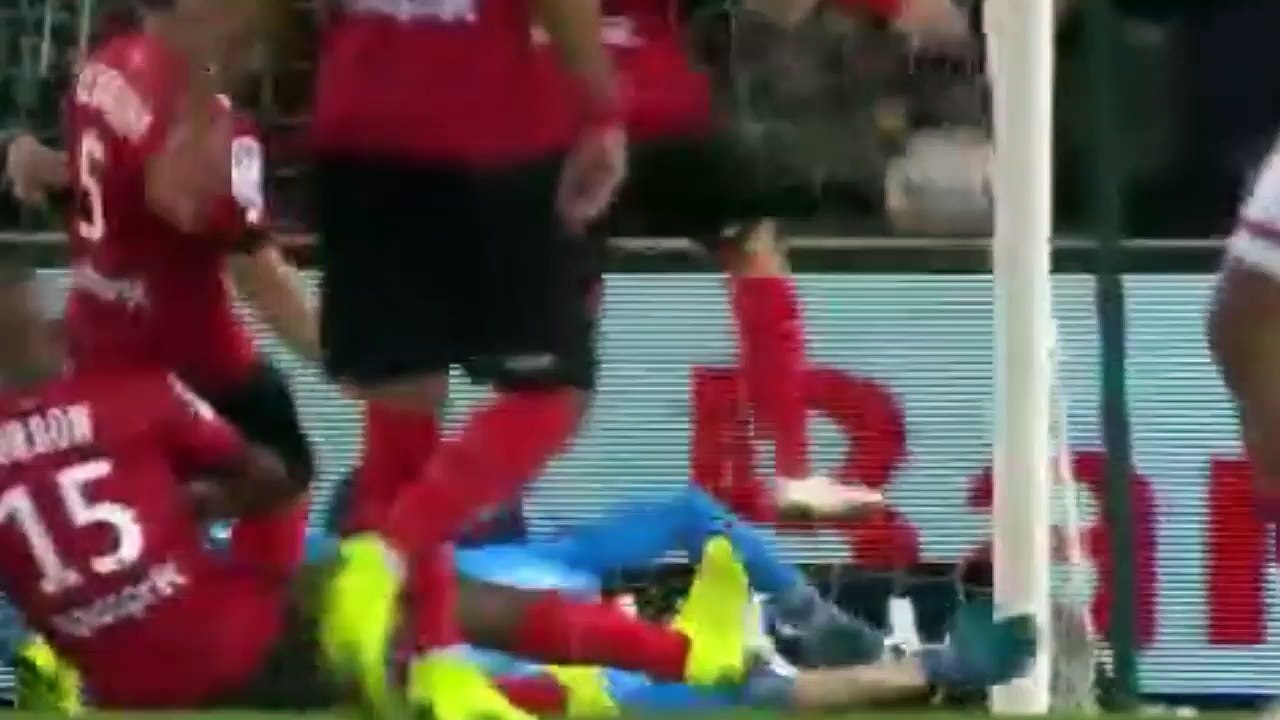 Guingamp vs Lyon 2-4 All Goals & Highlights