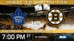 Bruins vs. Maple Leafs Preview: Halak In Net With Rask On Leave