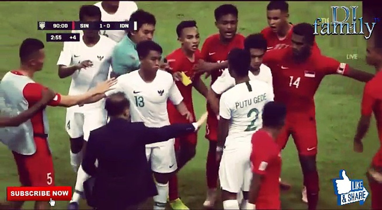 Detik Yaris Baku Pukul Timnas Indonesia Vs Singapura Di AFF 2018