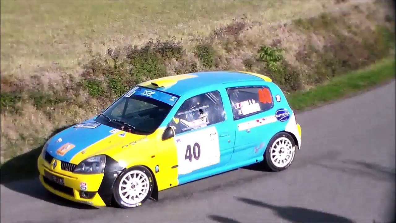 rallye de l'indre 2018  compil renault clio