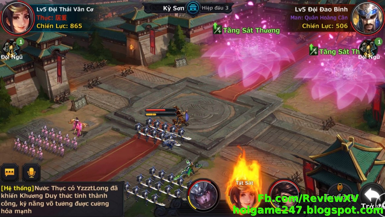 Game Mobile Private - Mộng Hồi Tam Quốc Free Vip 9 + 500K Vàng - hoigame247