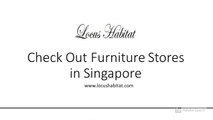 Furniture stores in Singapore
