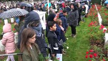 L'Hommage de la jeunesse  aux poilus de 14/18 et aux 694 morts Auxerrois