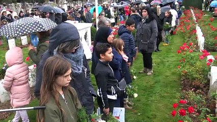 L'Hommage de la jeunesse  aux poilus de 14/18 et aux 694 morts Auxerrois