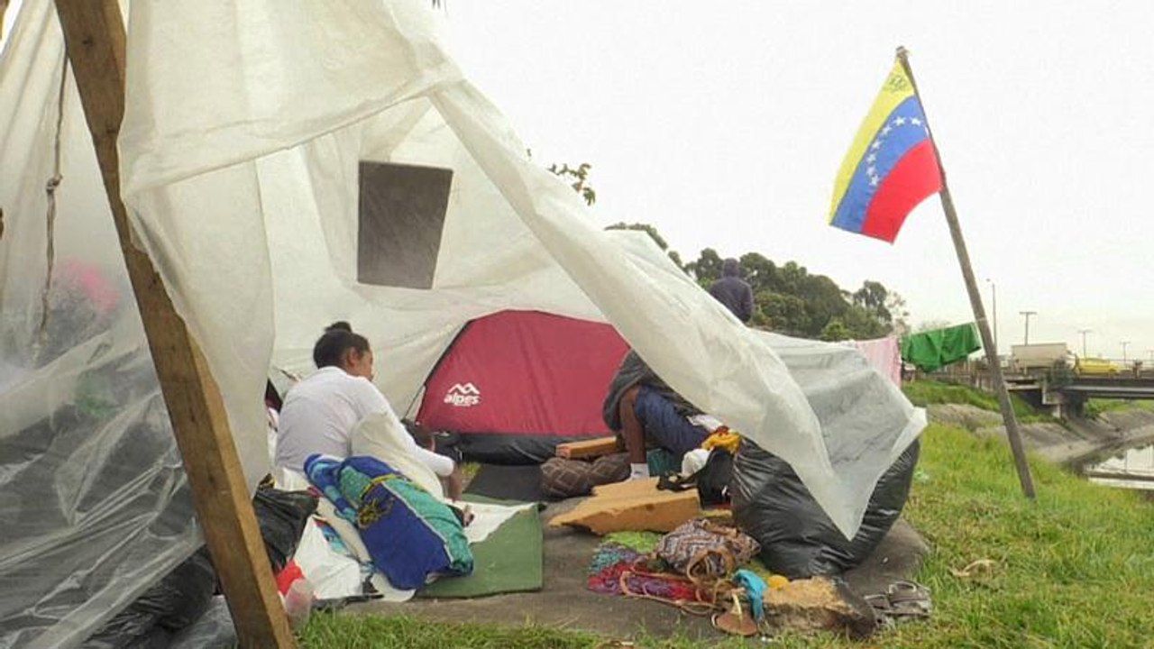 Kolumbien: Venezolanische Migranten verunsichert