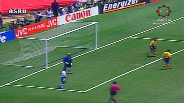 الشوط الاول مباراة السويد و بلغاريا 4-0 المركز الثالت كاس العالم 1994