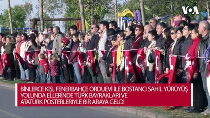 İstanbul'da Atatürk'ü Anma Etkinliği