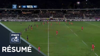 PRO D2 - Résumé Provence Rugby-Béziers: 17-15 - J11 - Saison 2018/2019