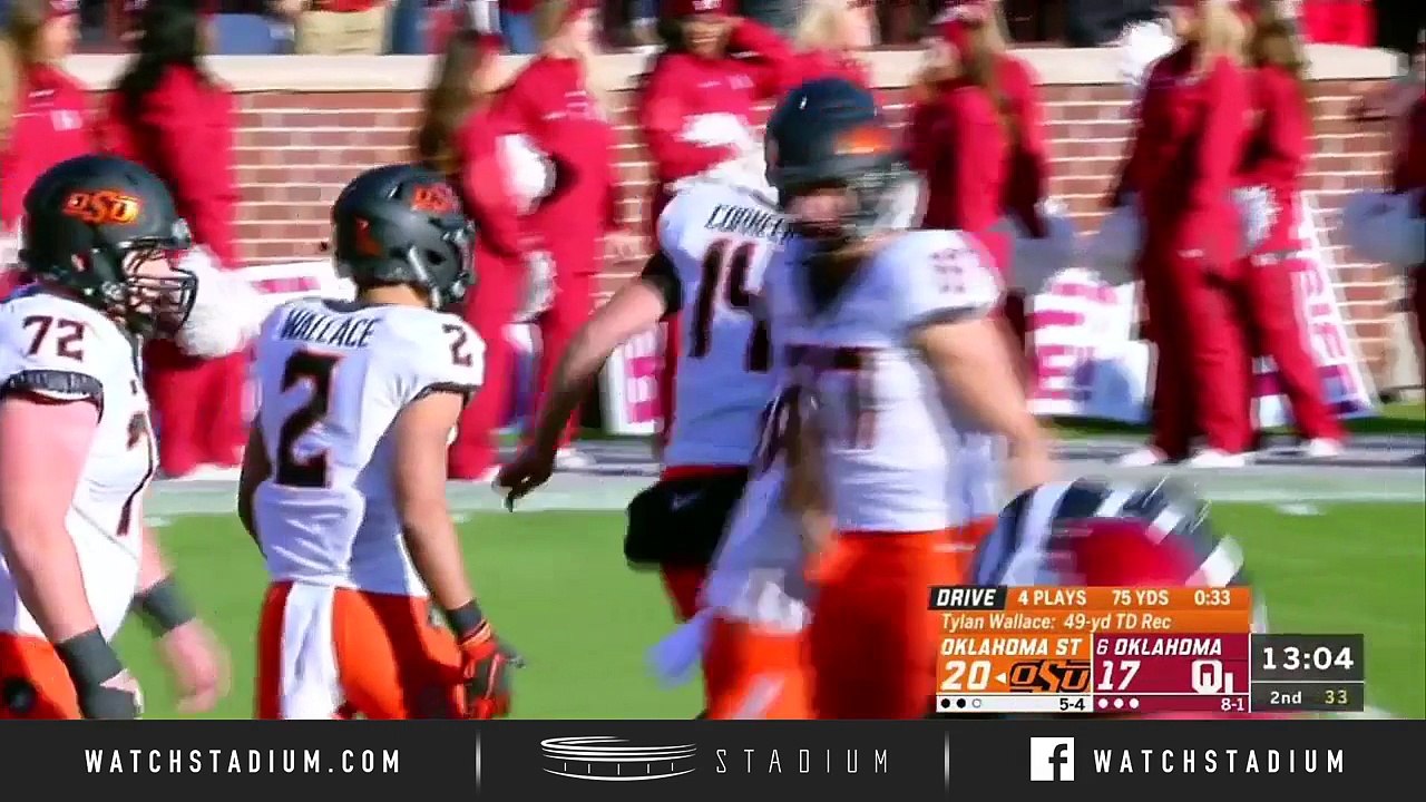 Oklahoma State vs. No. 6 Oklahoma Football Highlights (2018)