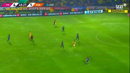 André-Pierre Gignac Goal -  Tigres vs Puebla 5-1