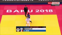 Parcours de Daniel Jean (-66kg), ChM de judo 2018