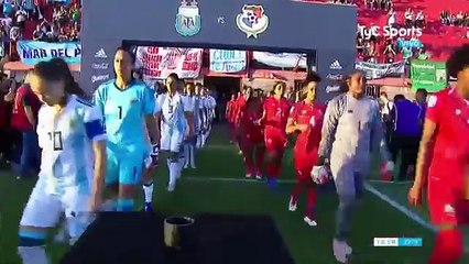 Argentina 4 0 Panamá Repechaje Ida Mundial Femenino Francia 2019