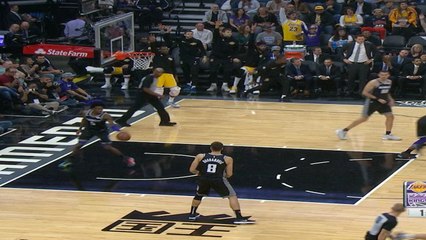 Los Angeles Lakers at Sacramento Kings Recap Raw