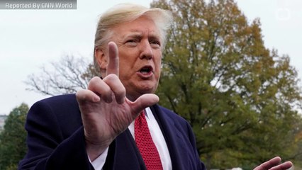 Trump Spars With Macron As Air Force One Lands In France