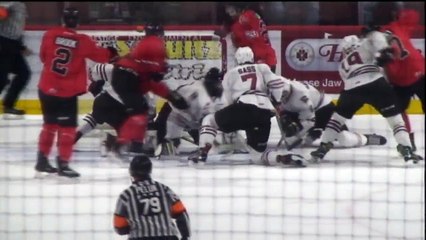 WHL Red Deer Rebels 4 at Moose Jaw Warriors 3